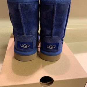 Blue/ sparkle toddler Ugg boots
